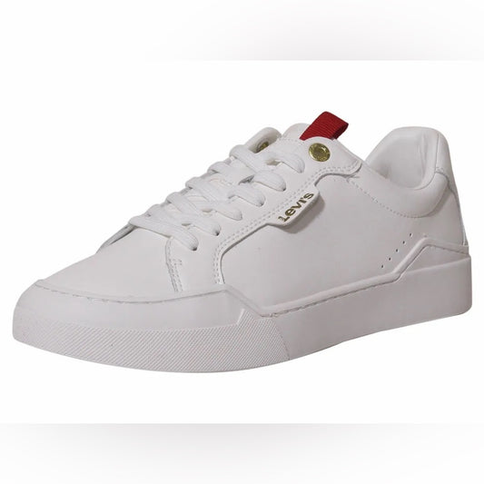 Sz various Levi's Men's 521-XX-Essential Sneakers Low Top White Mono