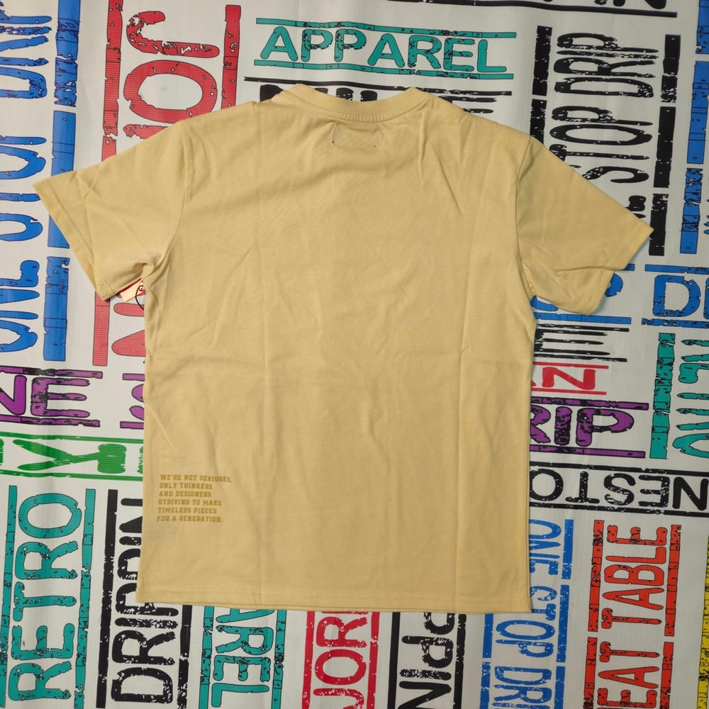 Cream Goat Logo tee Sz Various