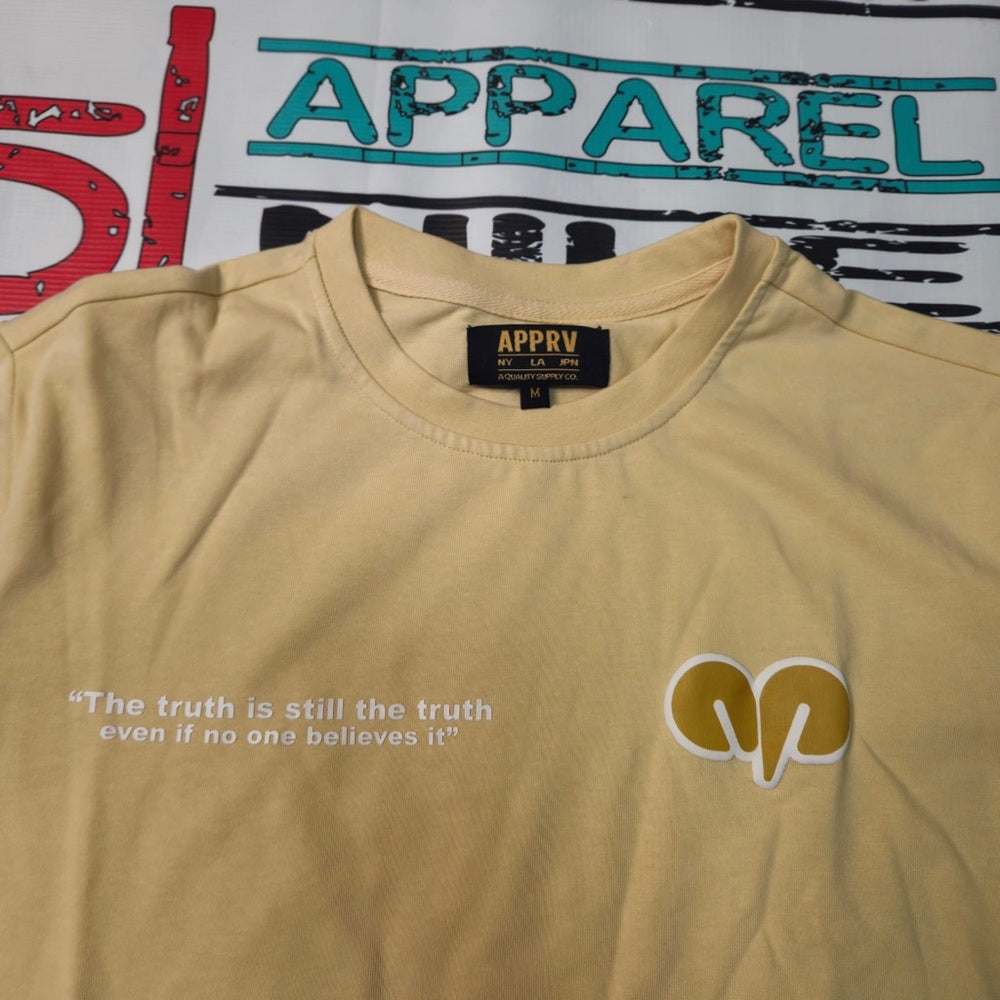 Cream Goat Logo tee Sz Various