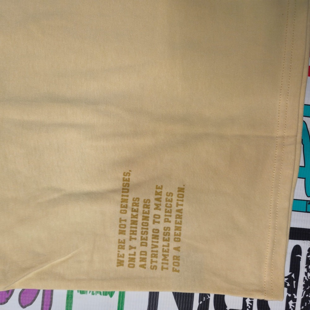 Cream Goat Logo tee Sz Various