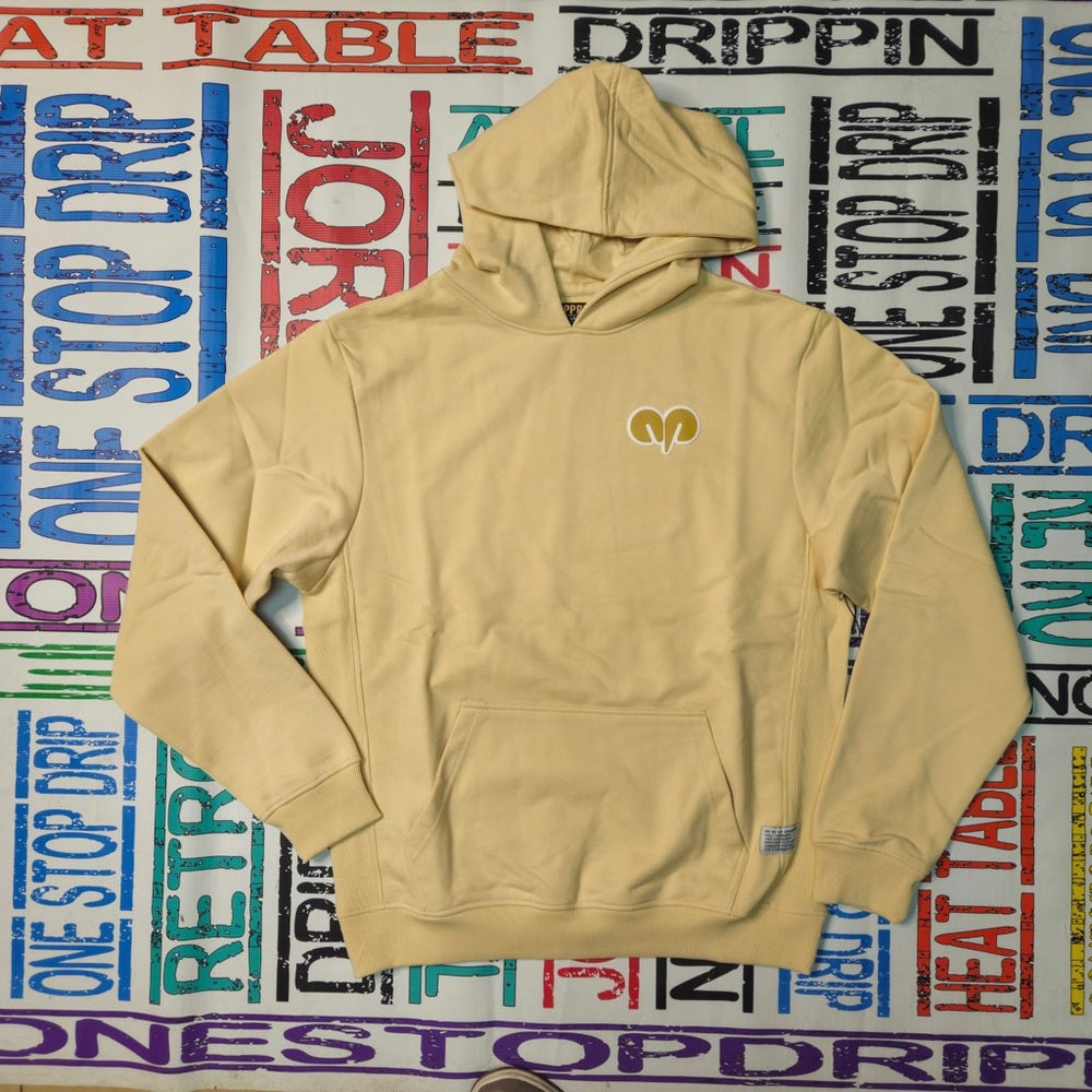 Goat hoodie cream Sz various