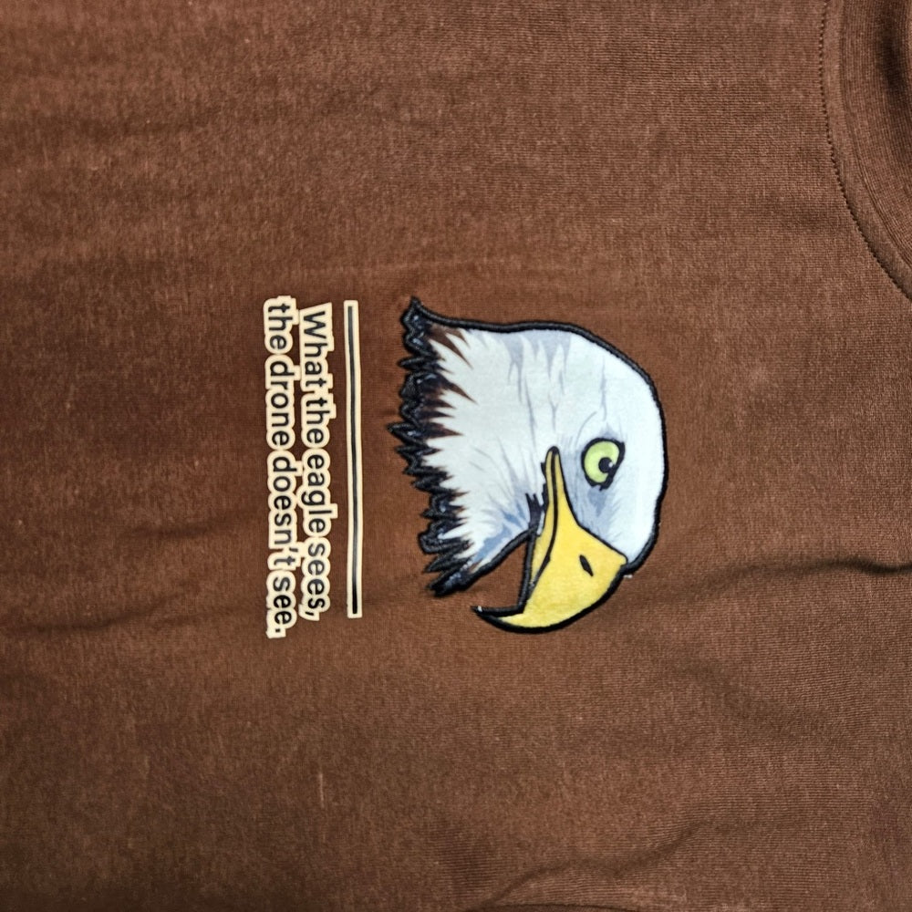 Eagles vs Human tee Sz various muti colors