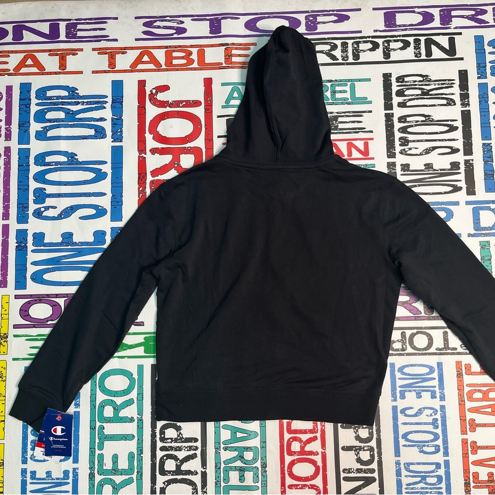 Sz large champion women’s hoodie black