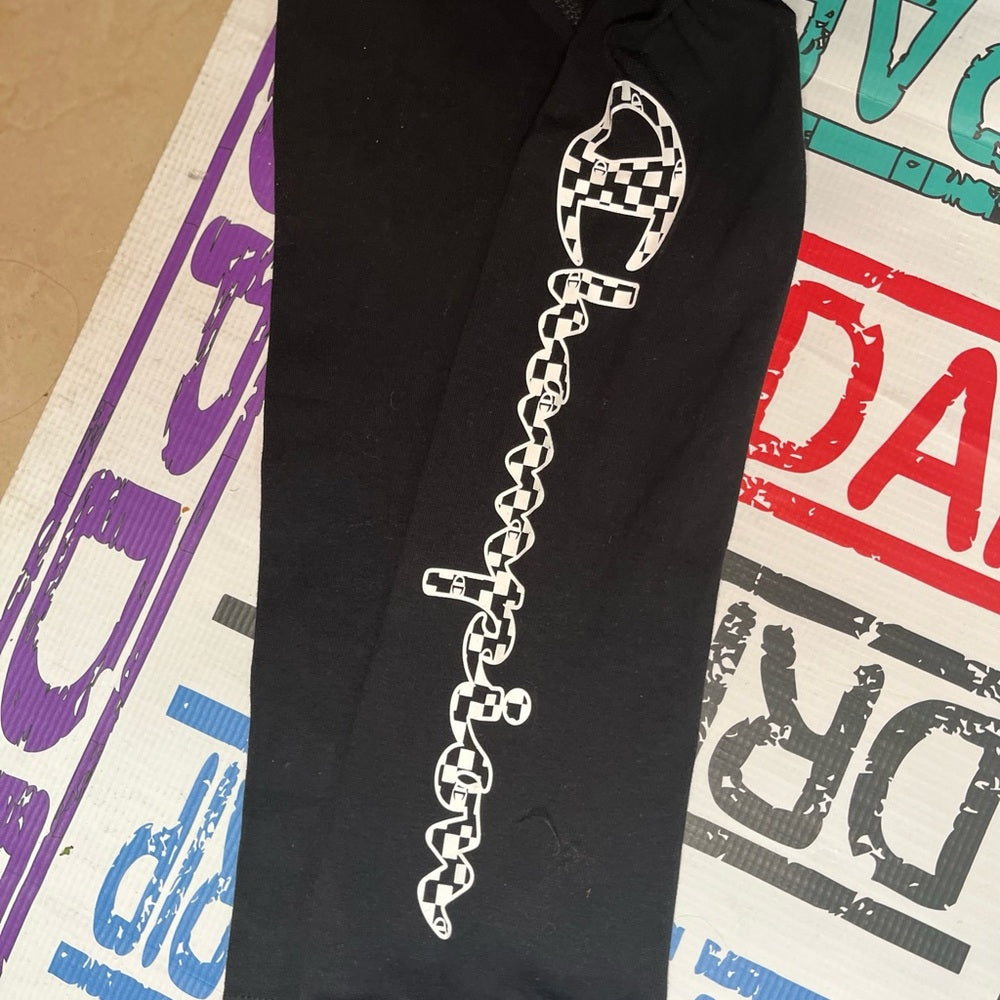 Sz large champion women’s leggings black