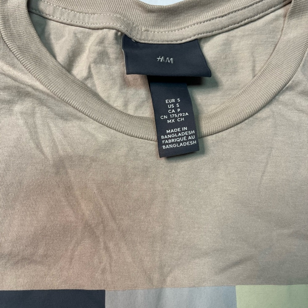 H& M graphic tee sz S