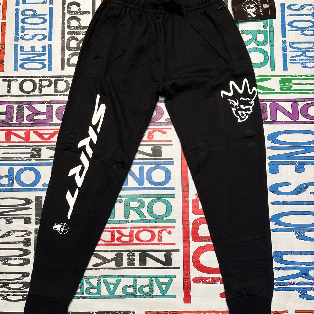 Sniper gang black joggers sz various