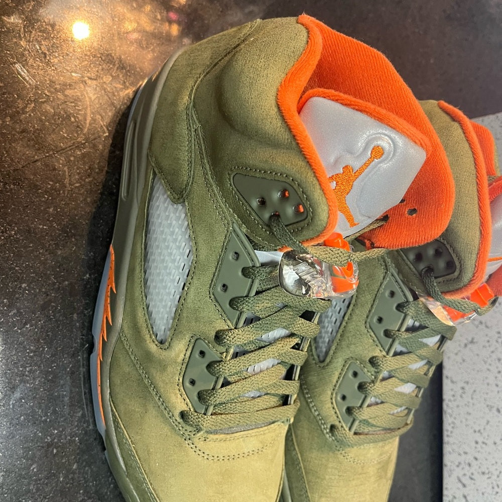 AIR JORDAN RETRO 5 BASKETBALL SHOES sz 12