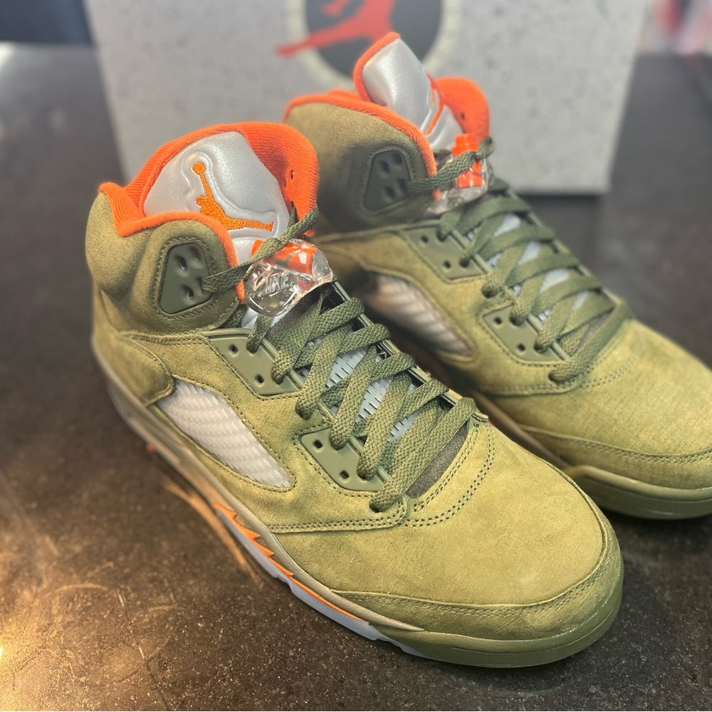 AIR JORDAN RETRO 5 BASKETBALL SHOES sz 12