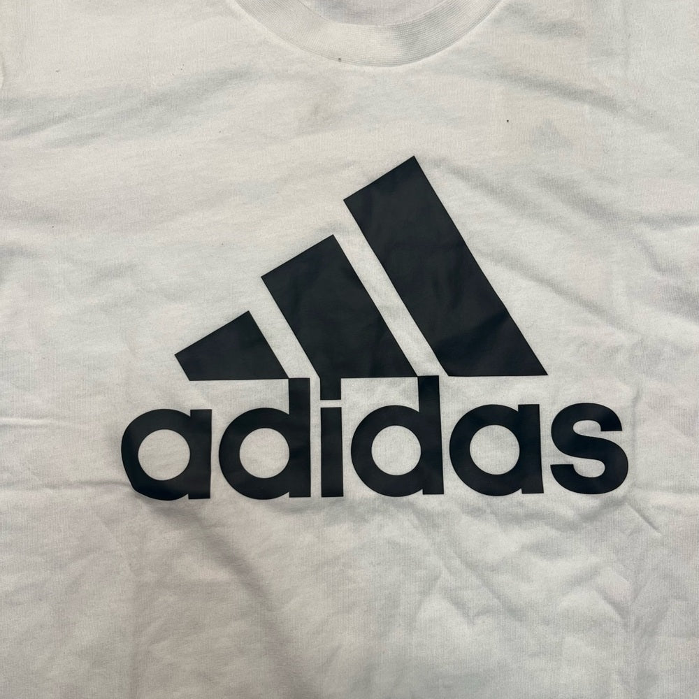Adidas women’s tee sz small white & black