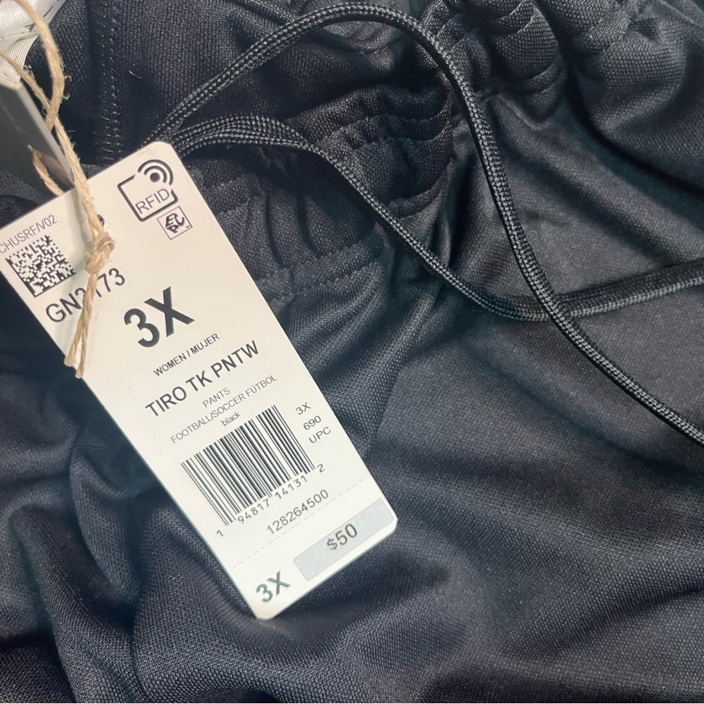 Adidas jogger pants sz 3xl black