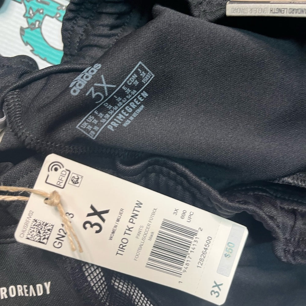 Adidas jogger pants sz 3xl black