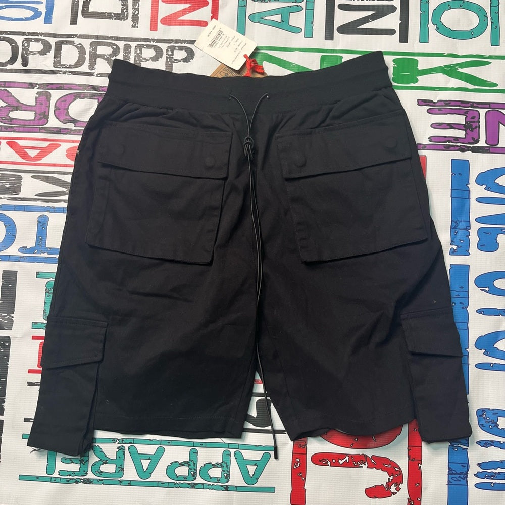 Black cargo shorts Sz various