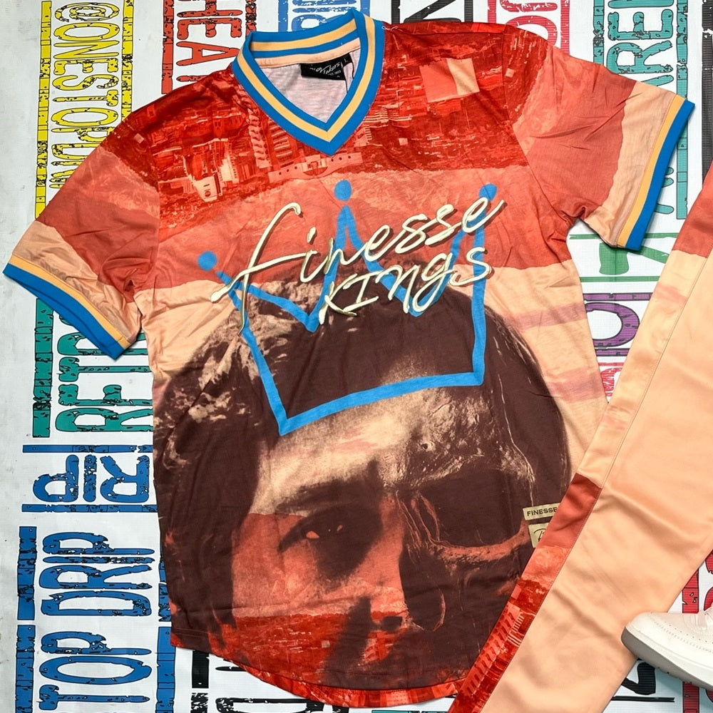 Risq Takers finesse Kings patch Stitch Tee