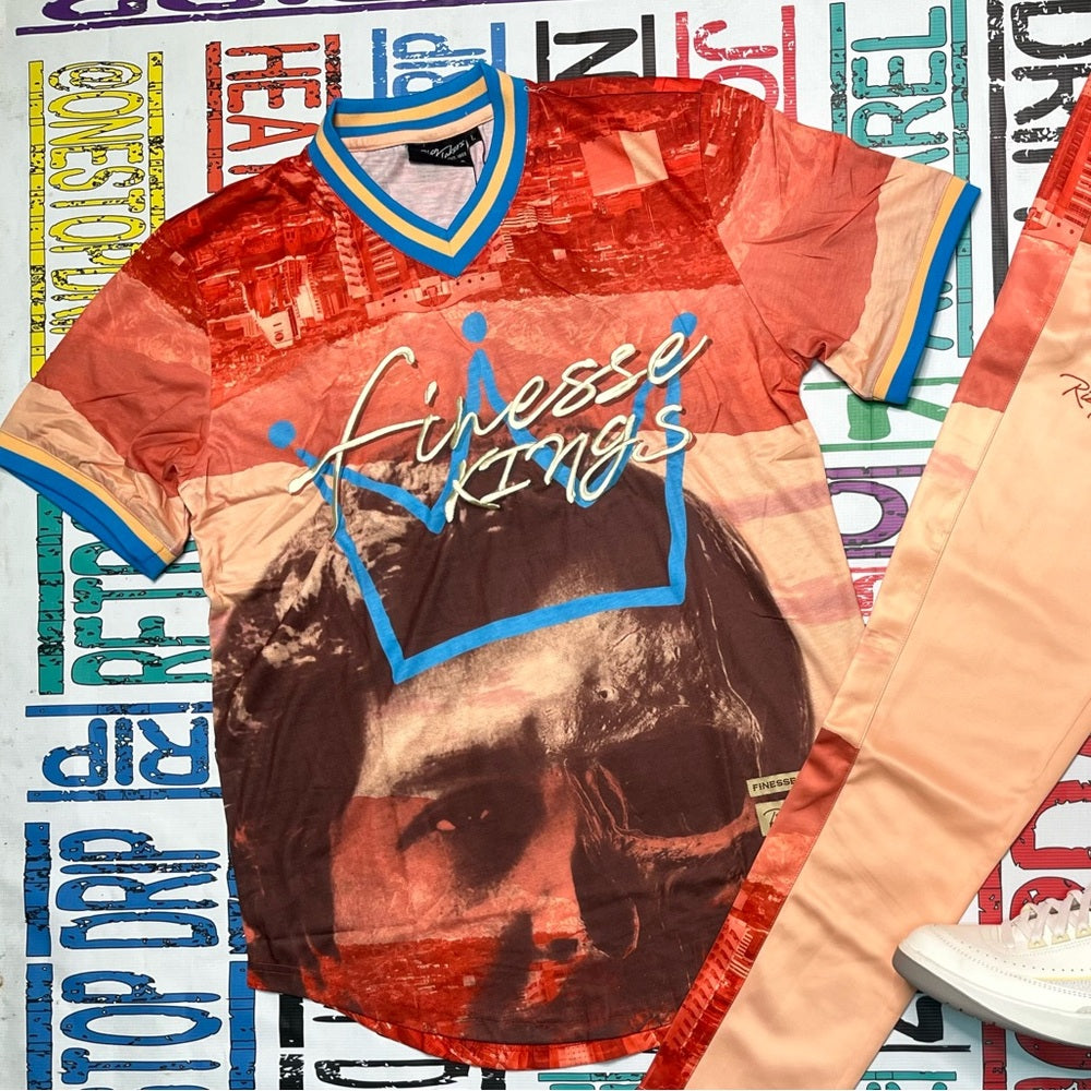 Risq Takers finesse Kings patch Stitch Tee