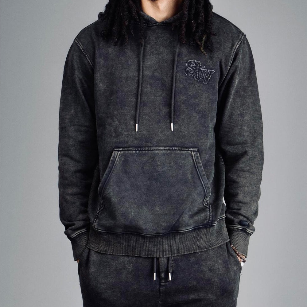 Si tu vuiex hoodie acid wash Sz various