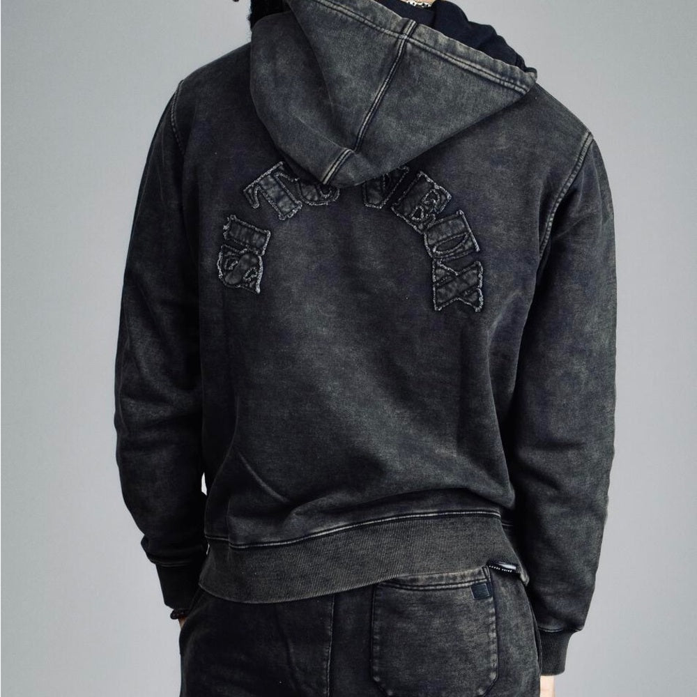 Si tu vuiex hoodie acid wash Sz various