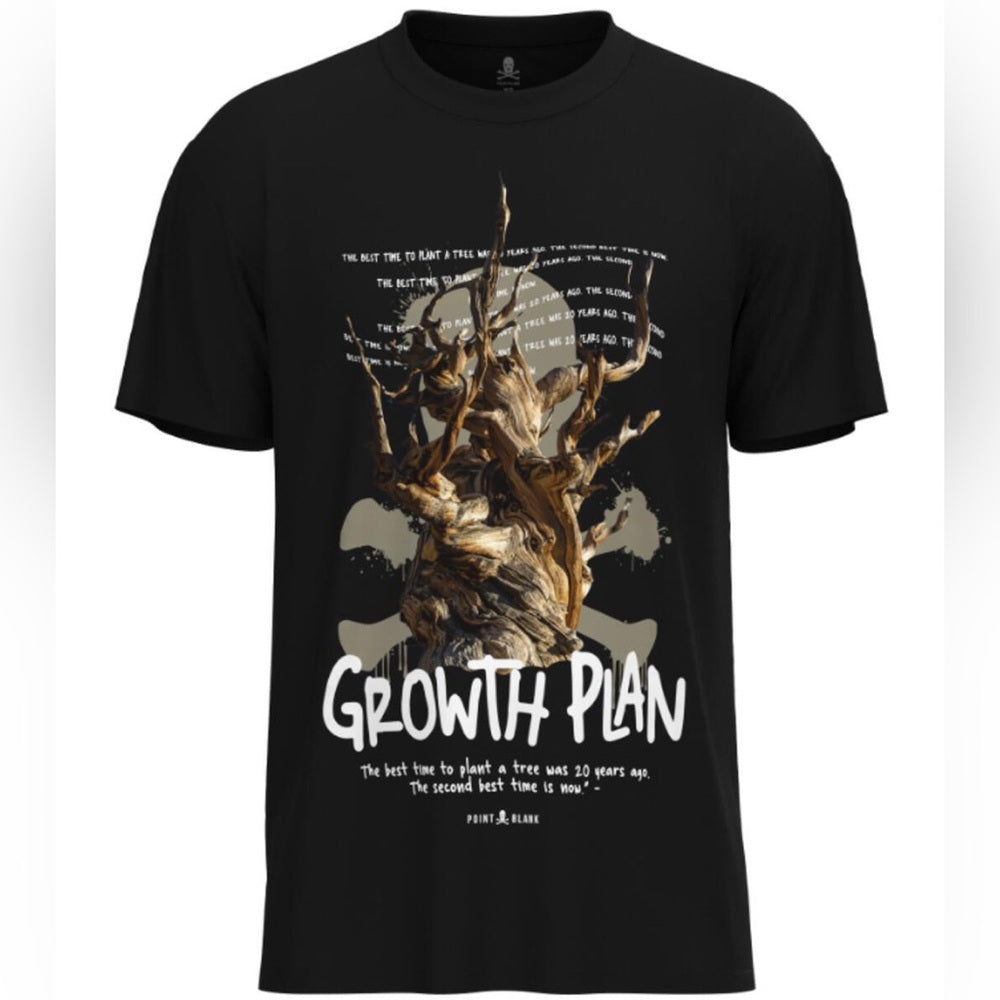 Growth & pain graphic tee Sz Various