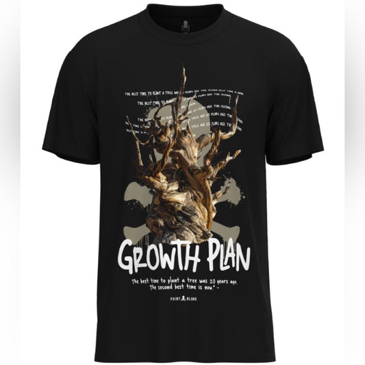 Growth & pain graphic tee Sz Various
