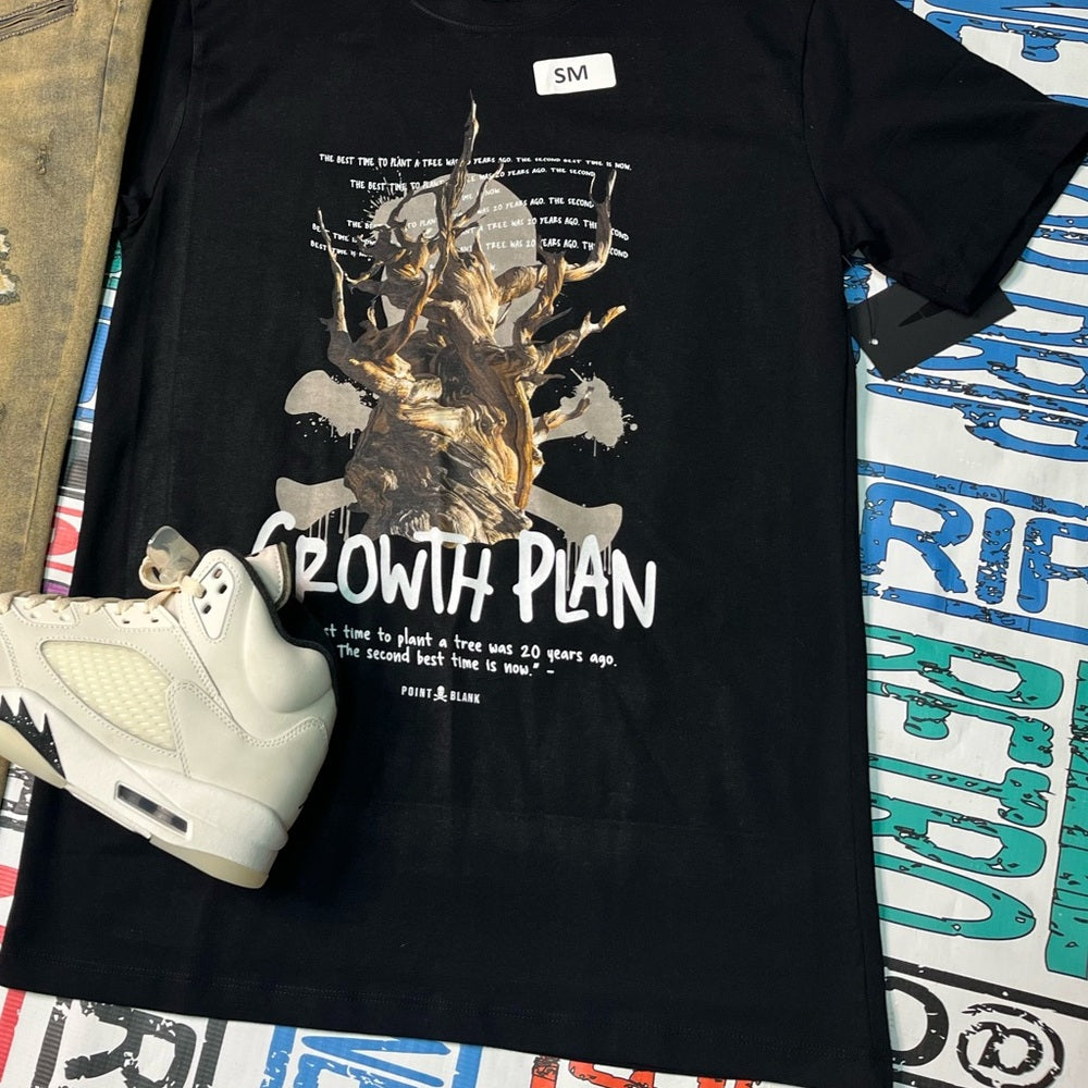 Growth & pain graphic tee Sz Various