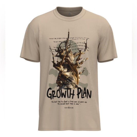 Growth & pain graphic tee Sz Various