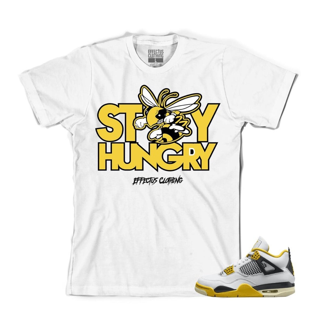 STAY HUNGRY graphic tee Sz Various
