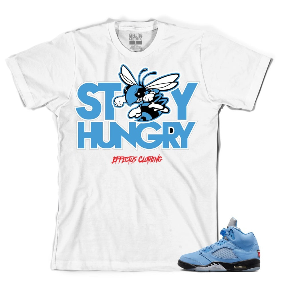 STAY HUNGRY graphic tee Sz Various
