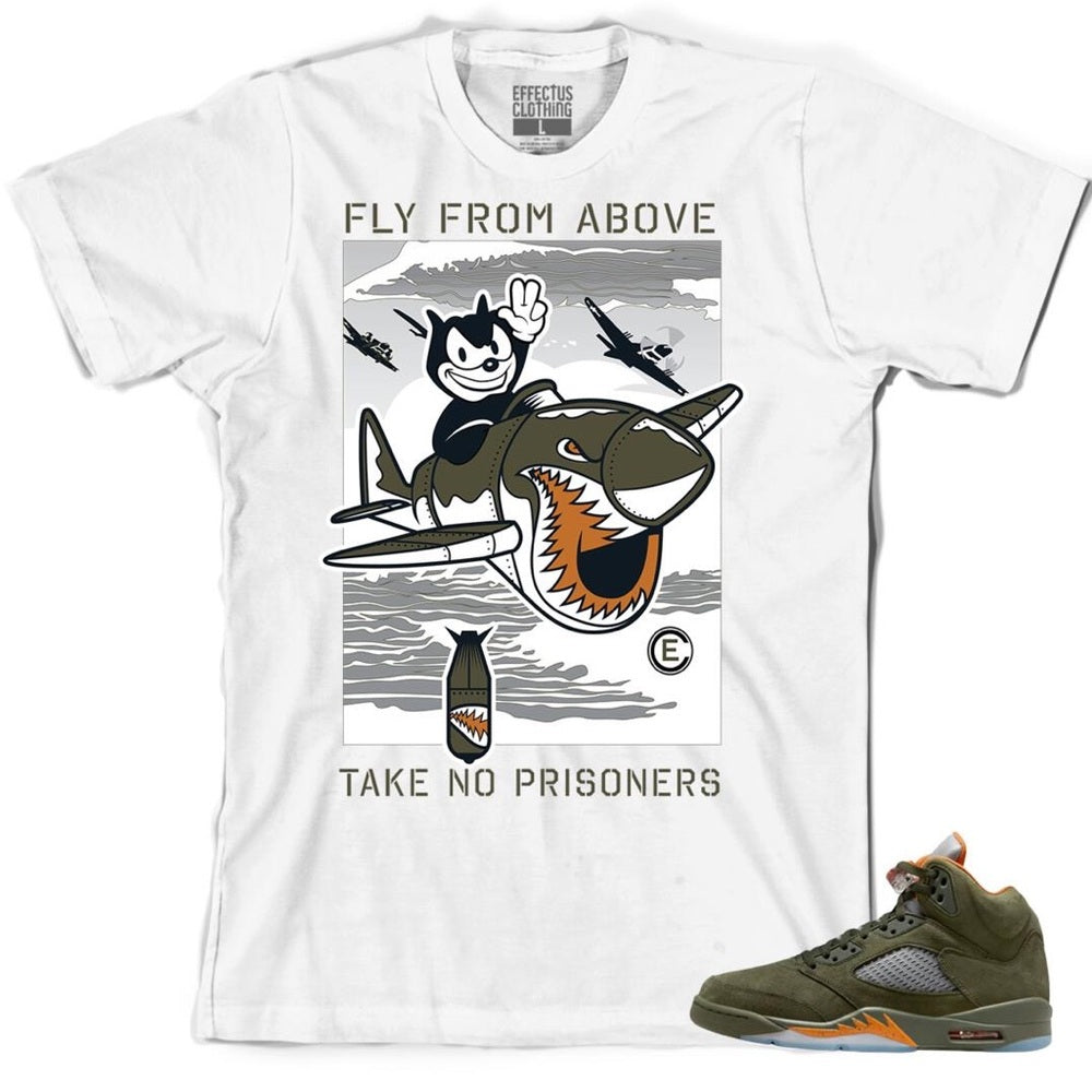 Fly above the rim graphic tee Sz Various