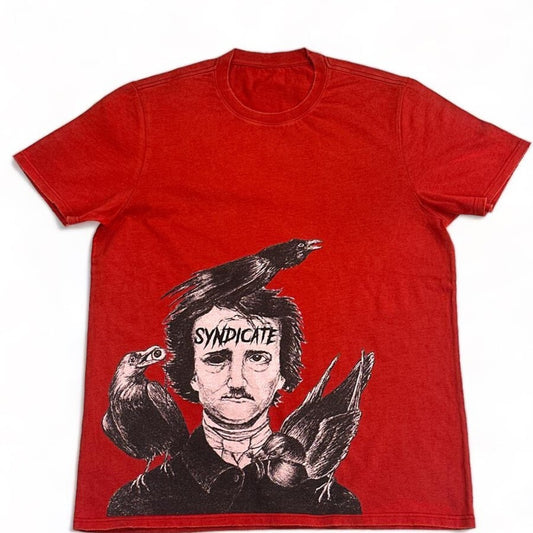 Syndicate High quality graphic tee Sz Various red