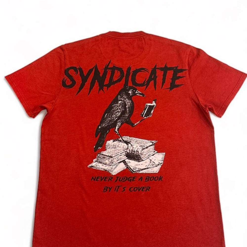 Syndicate High quality graphic tee Sz Various red