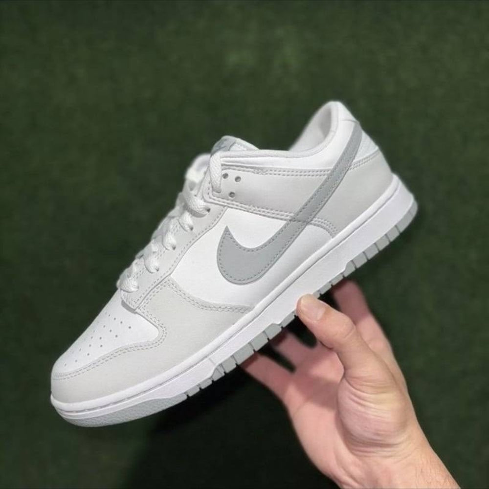 Summit White/Platinum Tint-White-Light Smoke Grey
Style Code: DV0831-106 sz 10