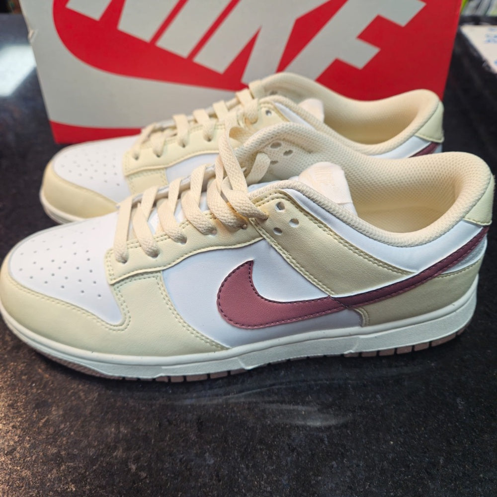 Women's Size 9.5 - Nike Dunk Low Next Nature Coconut Mauve DD1873 103
