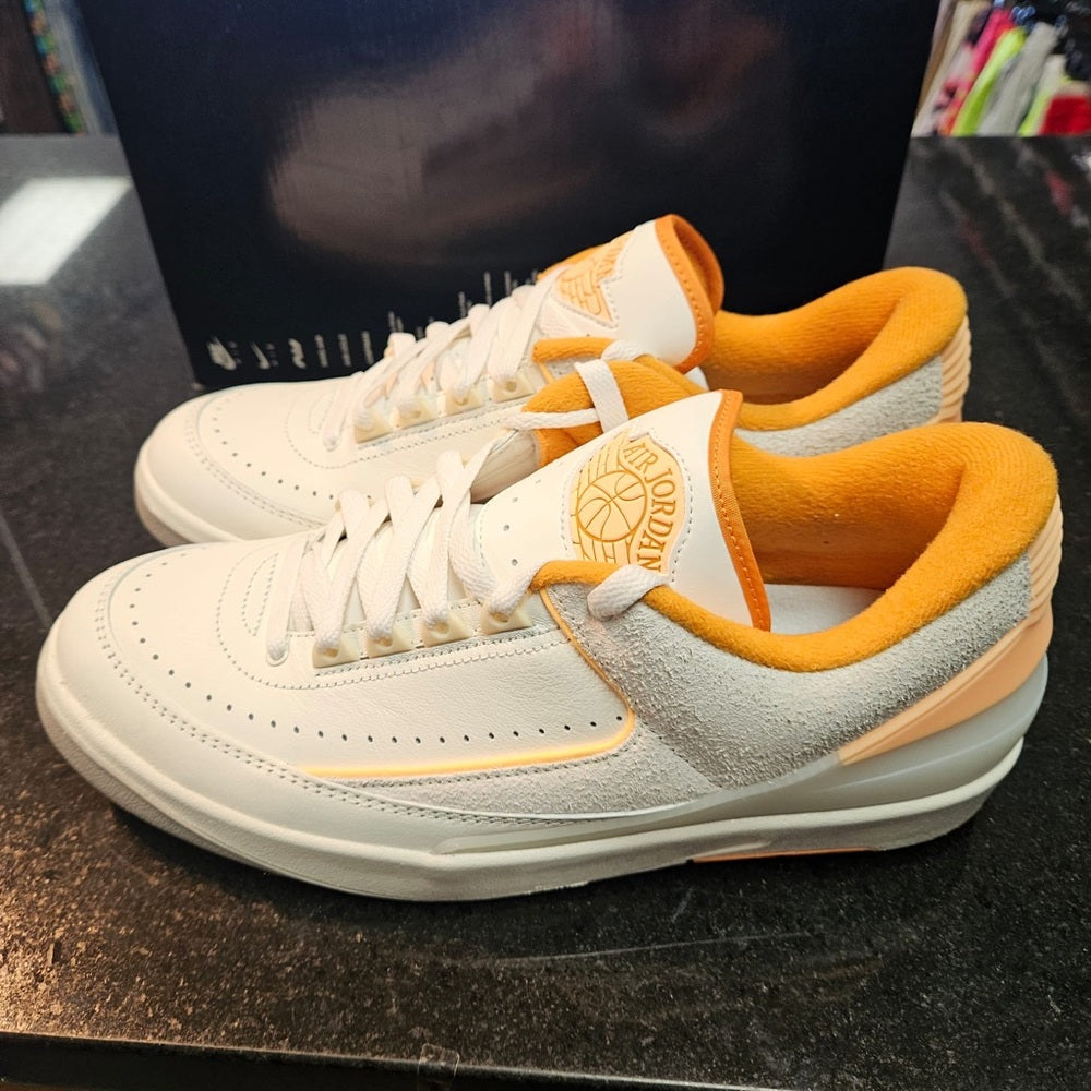 Nike Air Jordan 2 Retro Low [DV9956-118] Men Casual Shoes Sail/Melon Tint