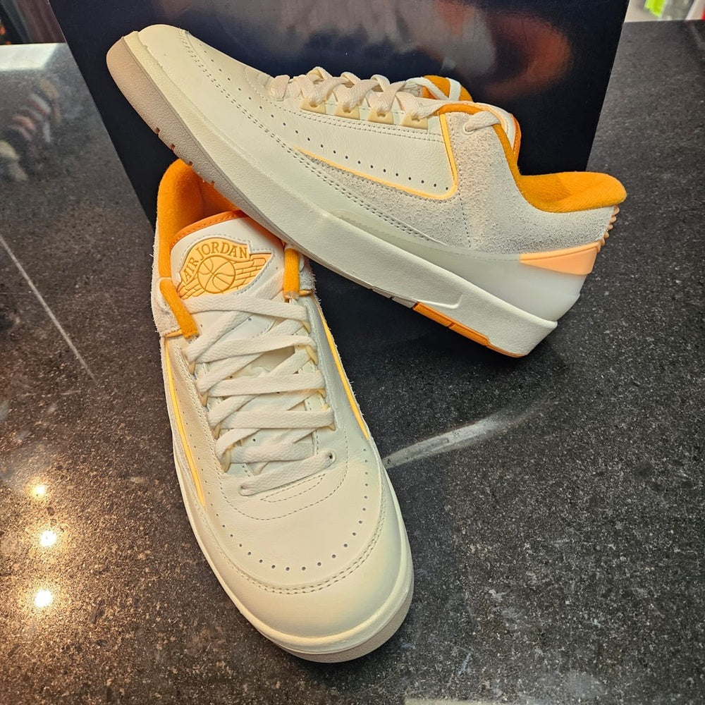 Nike Air Jordan 2 Retro Low [DV9956-118] Men Casual Shoes Sail/Melon Tint