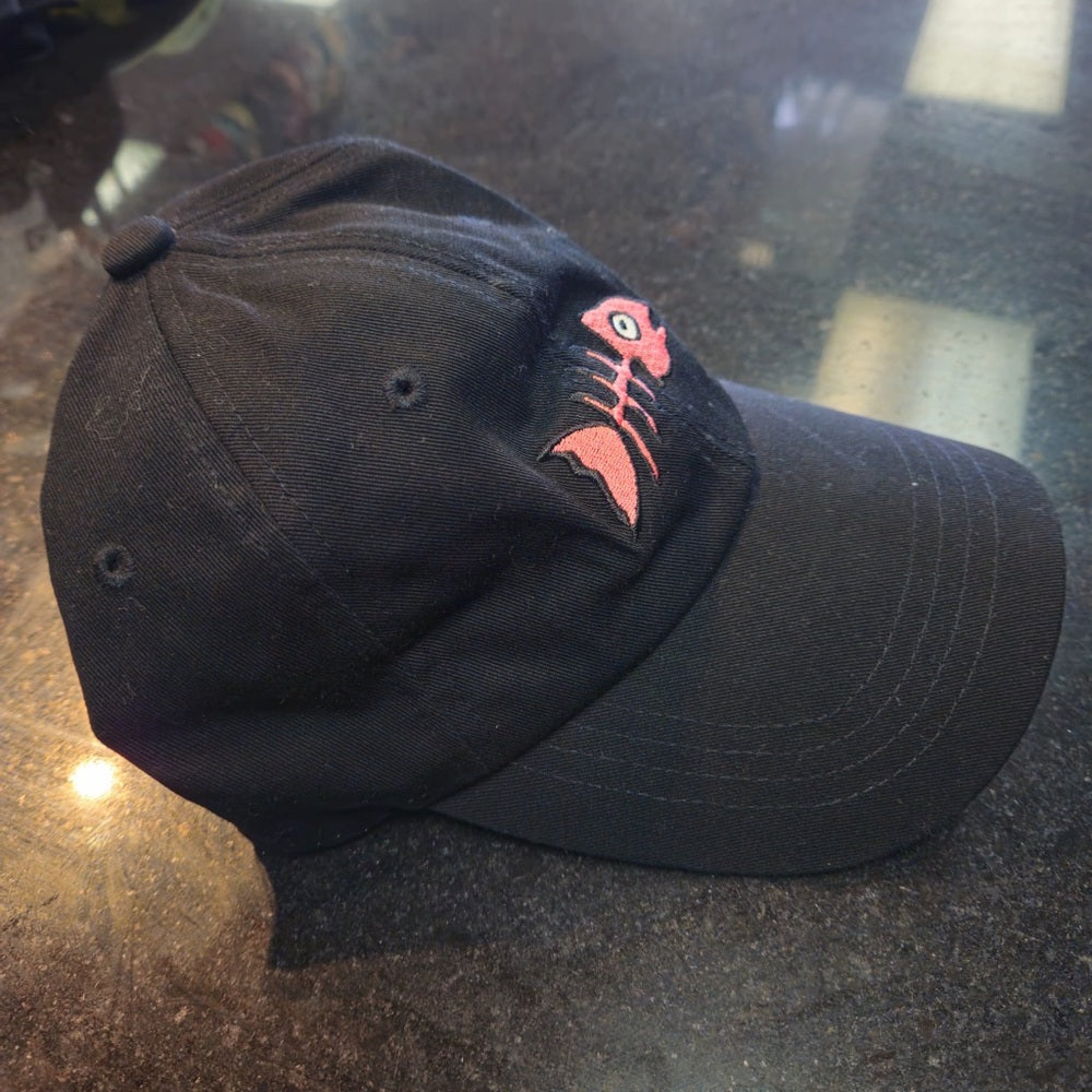 Fish dad cap one size fits all black