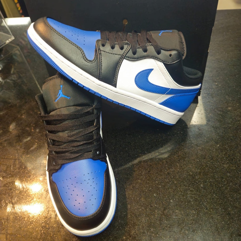 AIR JORDAN 1 RETRO LOW ROYAL TOE sz 9.5