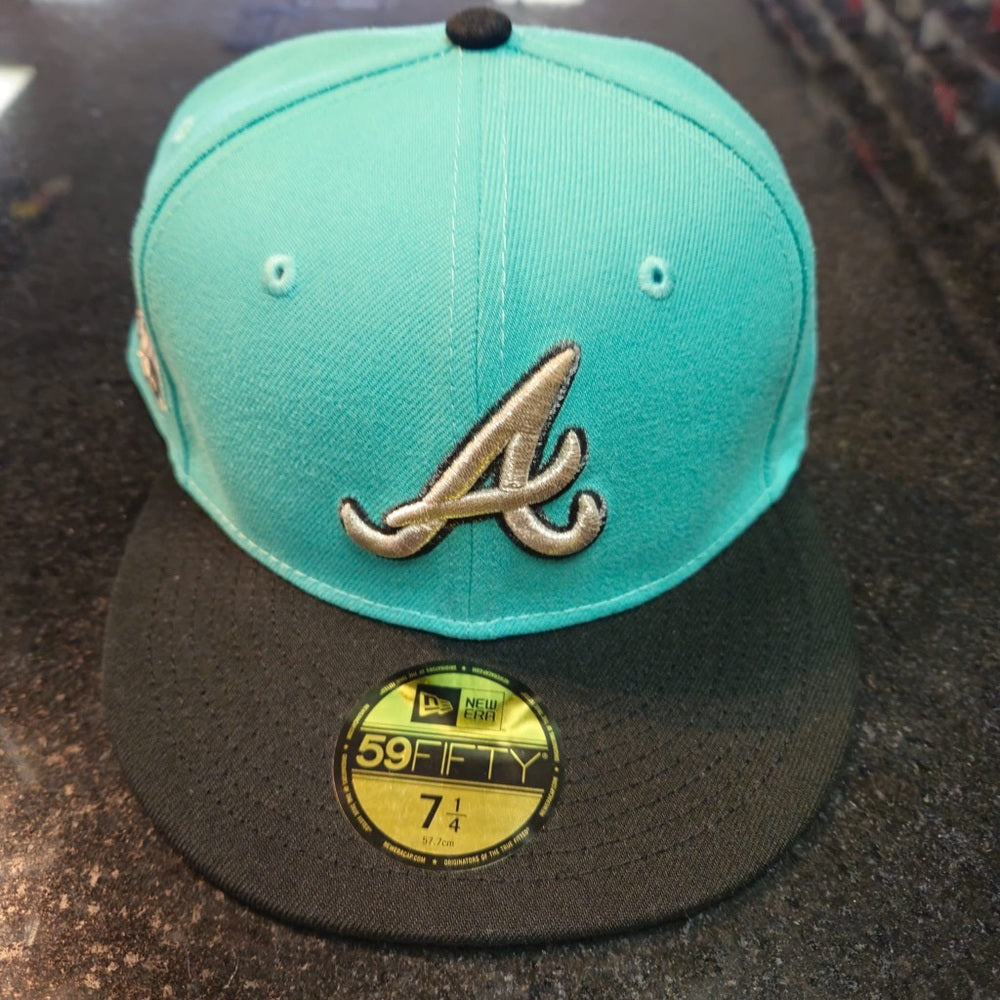 Atlanta braves fitted cap sz 7 1/4