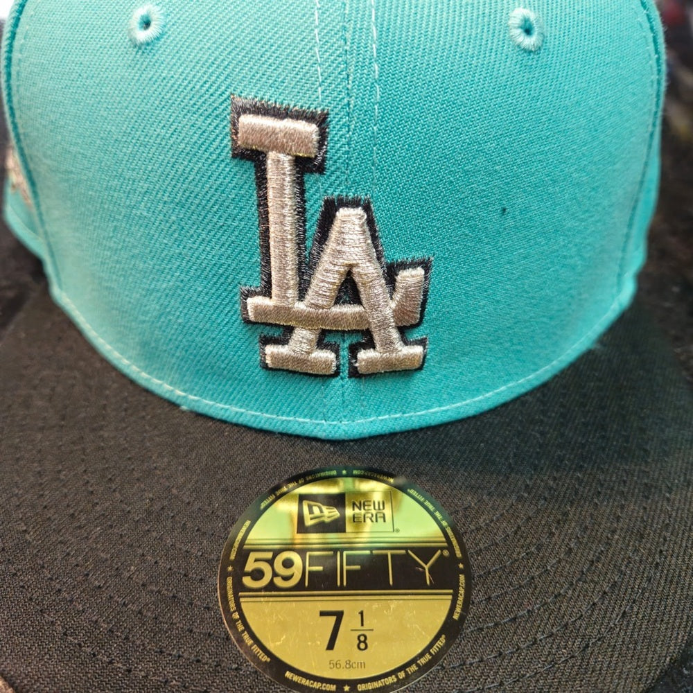 LA DODGERS fitted cap sz VARIOUS