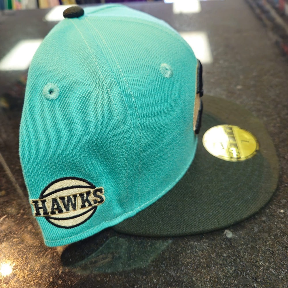 Atlanta hawks fitted cap sz VARIOUS