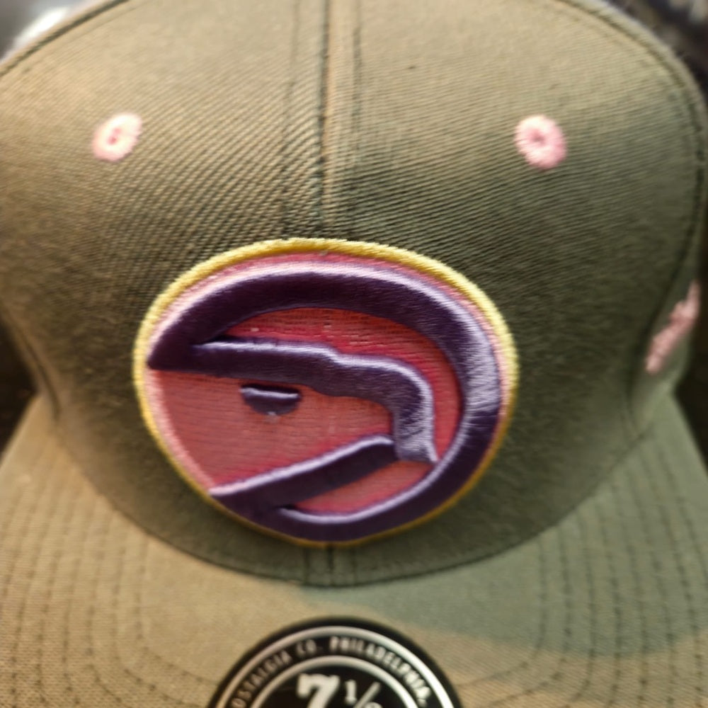 Sz various Atlanta hawks fitted cap