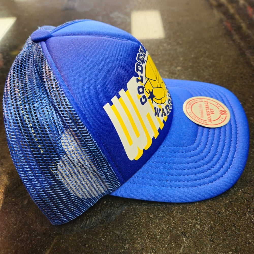 Golden State warriors trucker cap one size fits all