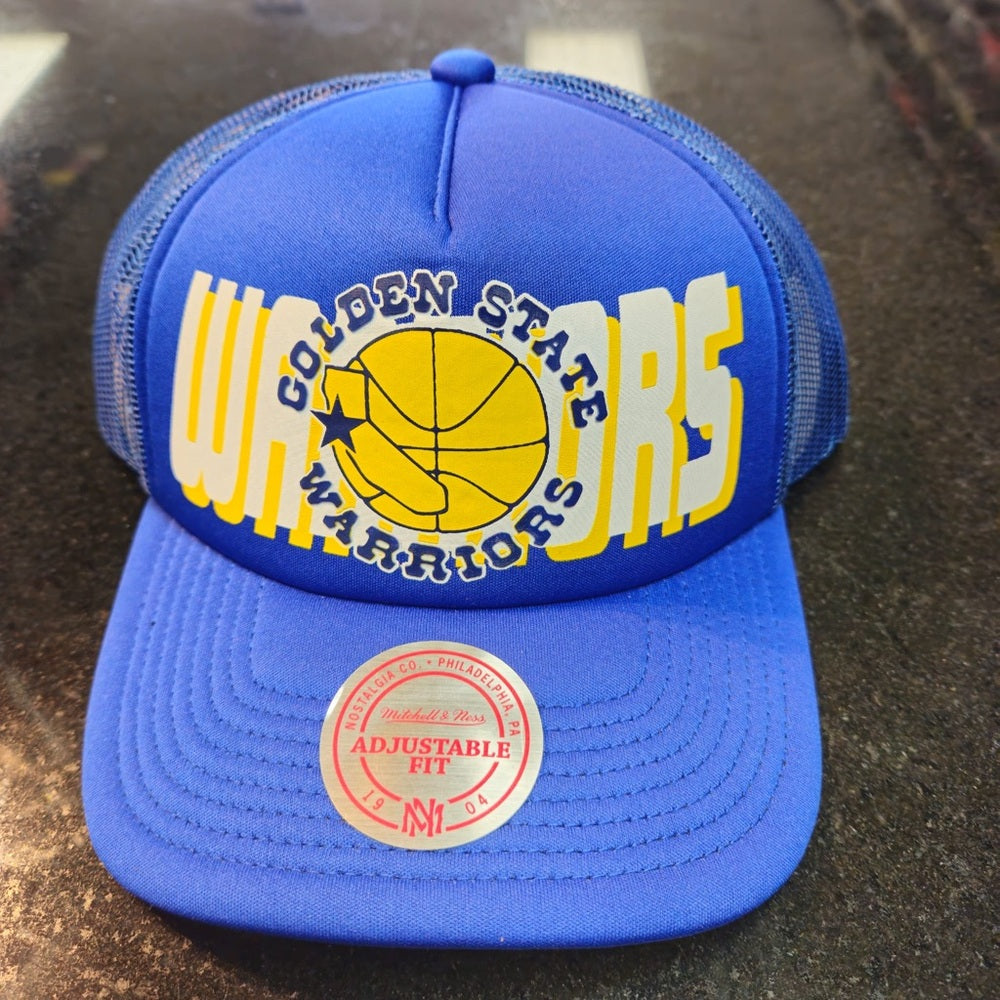 Golden State warriors trucker cap one size fits all