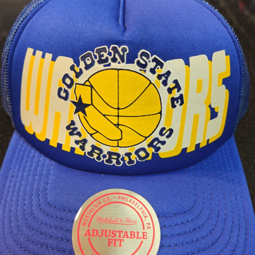 Golden State warriors trucker cap one size fits all