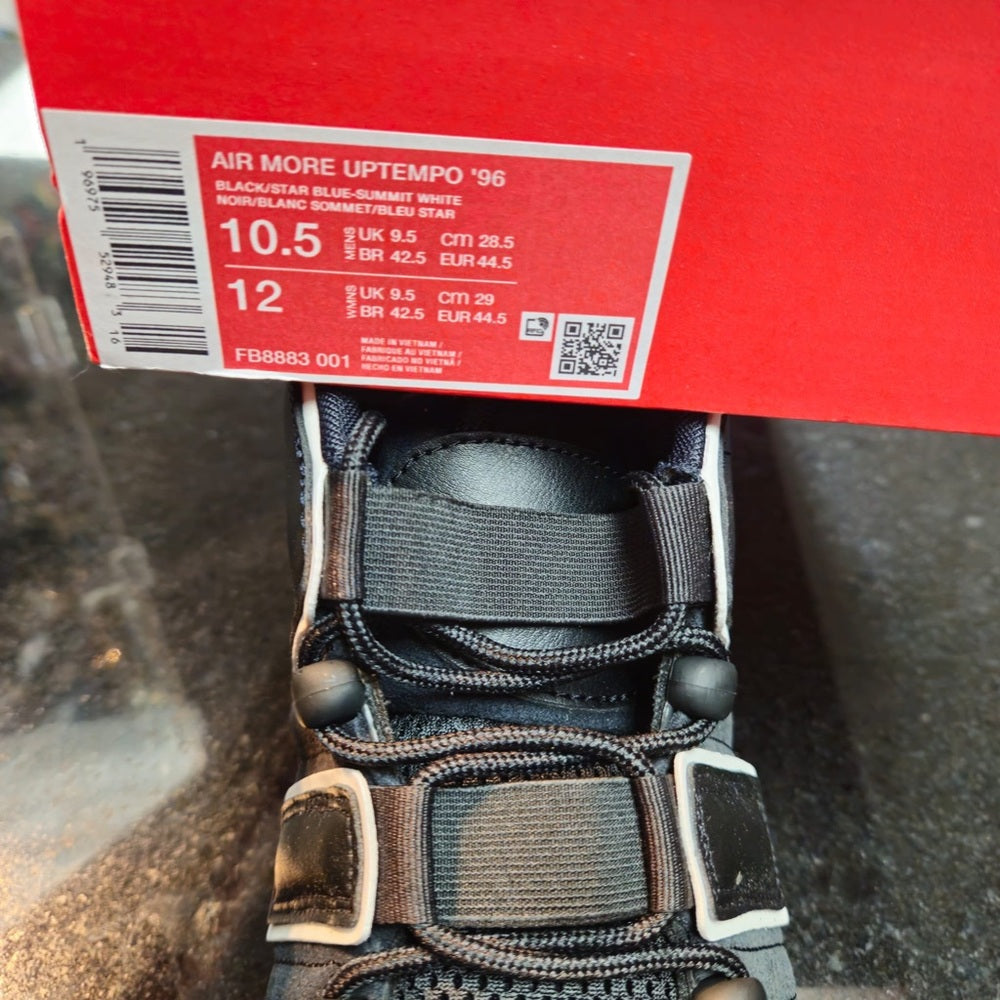 Nike air penny MEN'S NIKE AIR MORE UPTEMPO '96 BASKETBALL SHOES sz 10.5