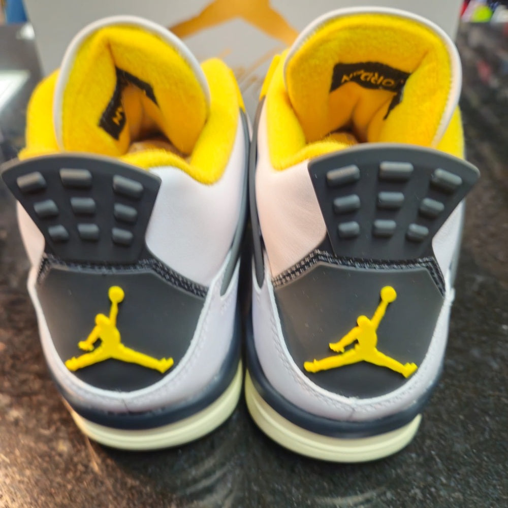 Sz Various  Wmns Air Jordan 4 Retro Vivid Sulfur W  In-hand Ships Today