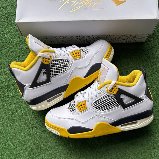 Sz Various  Wmns Air Jordan 4 Retro Vivid Sulfur W  In-hand Ships Today