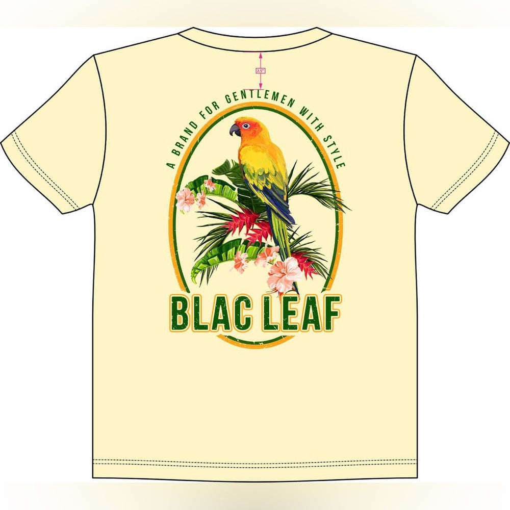 Blac leaf graphic tee Sz various