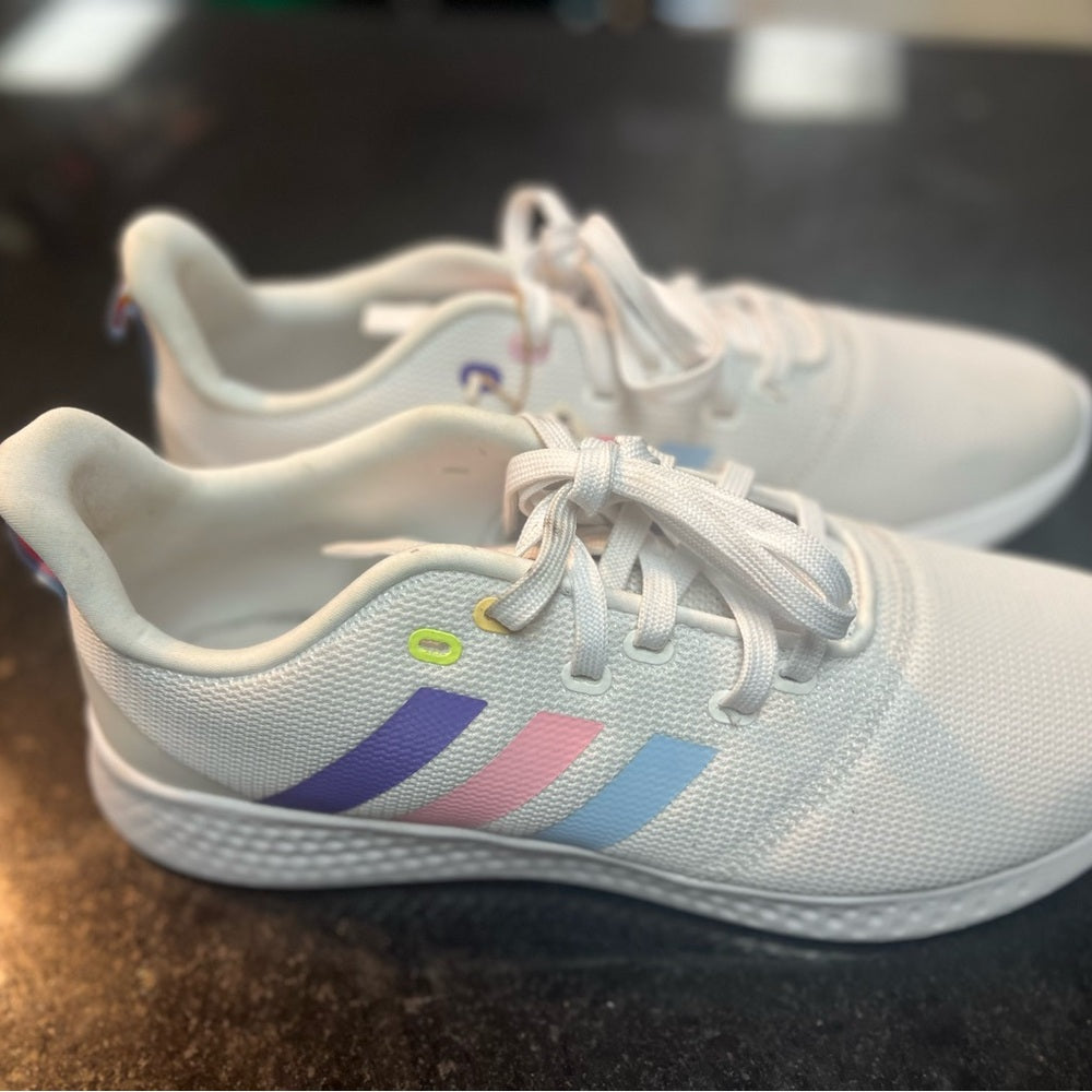 Women's adidas GY6797 Puremotion Love Running Shoes - Multicolor sz 9