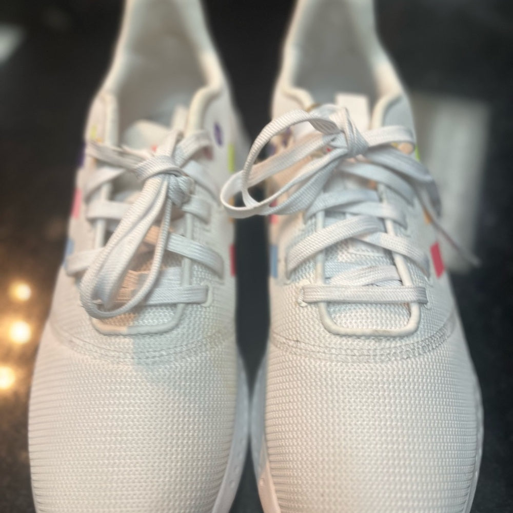 Women's adidas GY6797 Puremotion Love Running Shoes - Multicolor sz 9