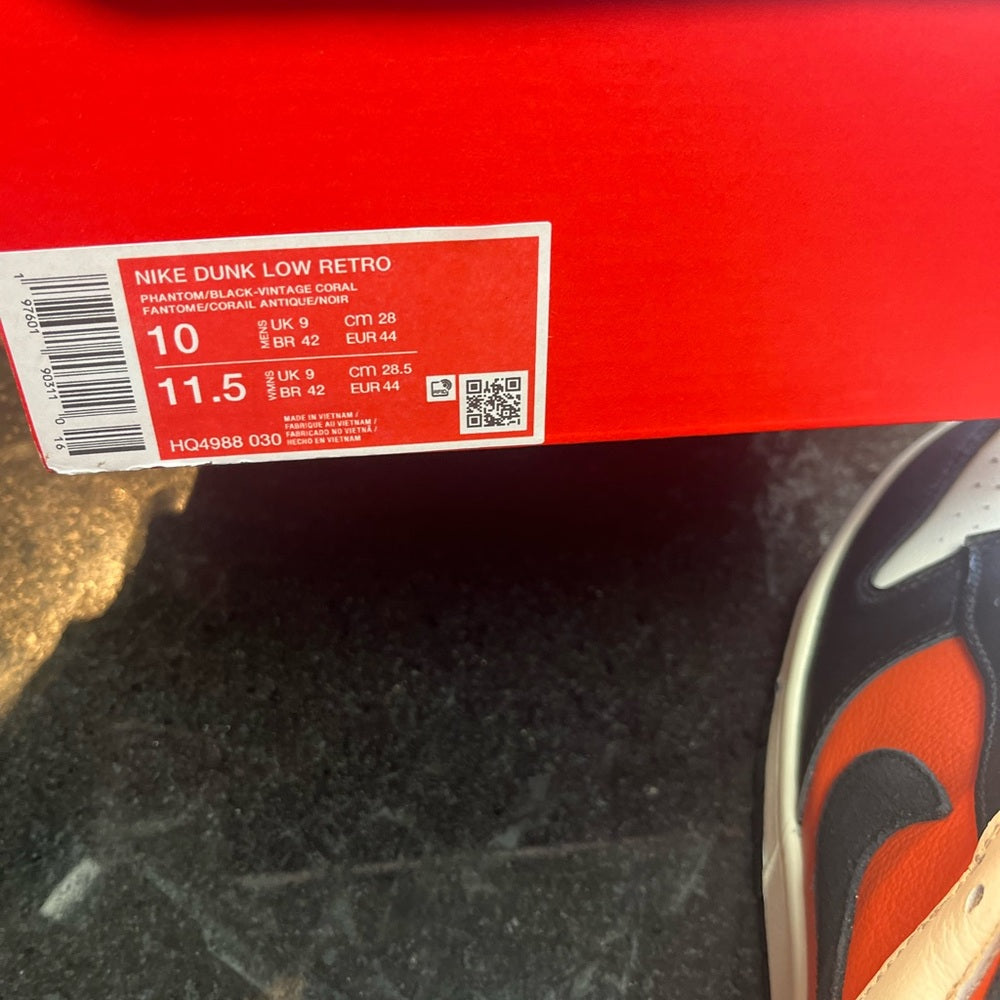 Sz 10 Nike dunk Holloween Nwb