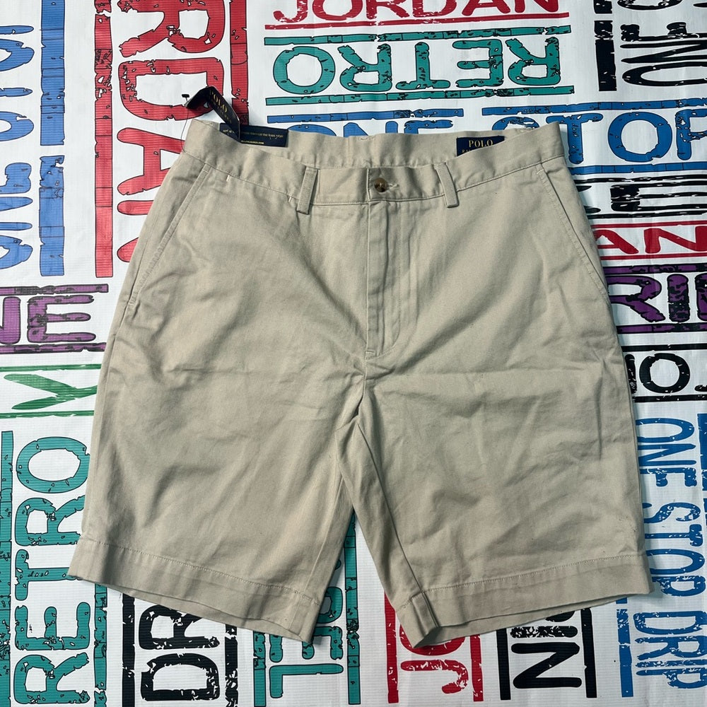 Polo Light Khaki Shorts Sz 33